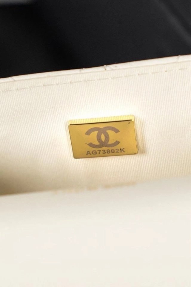 미니 플랩 코인 퍼스 위드 체인 화이트