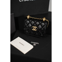 미니 플랩 코인 퍼스 위드 체인 블랙