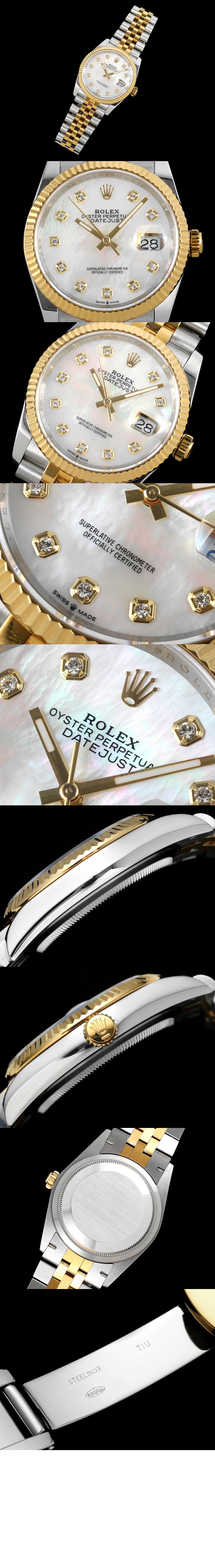 롤렉스 데이저스트 콤비 36 126233