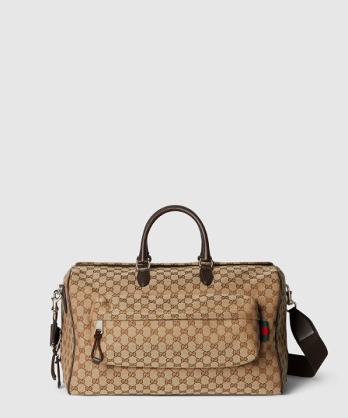 구찌 미디엄 GG 더플백 802095