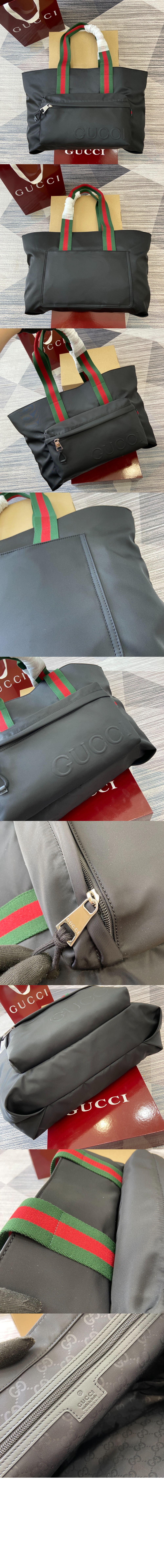 구찌 로고 라지 토트백 802172