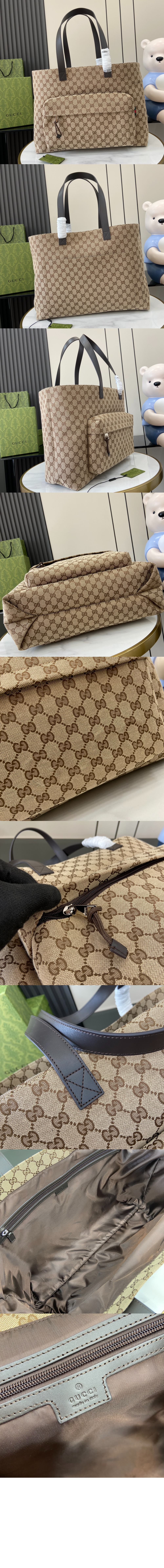 구찌 라지 GG 토트백 802166