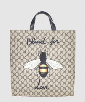 구찌 수프림 캔버스 토트백 450950