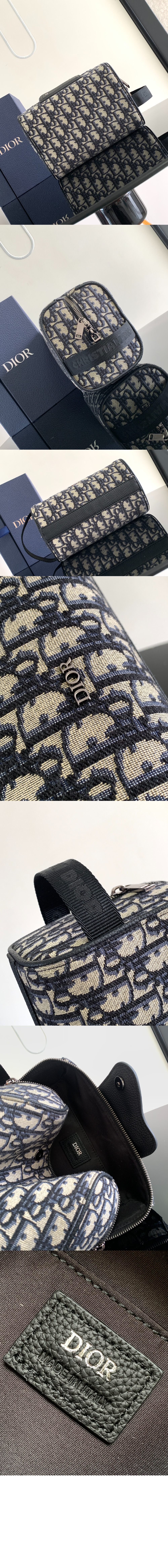 디올 LINGOT 토일레트리 케이스 2ADCA