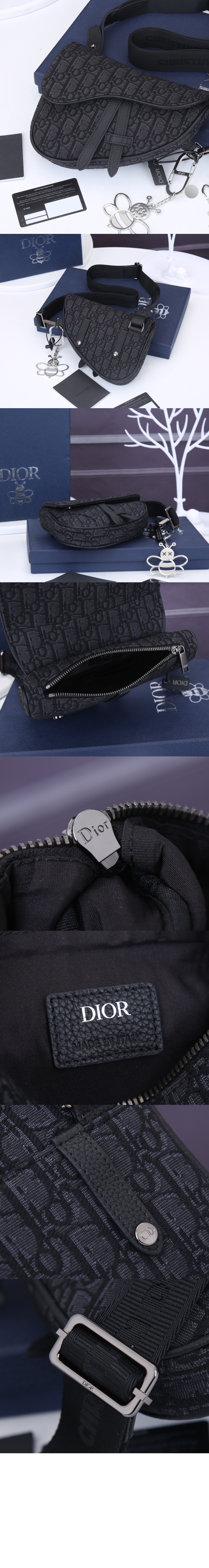 디올 오블리크 미니 새들백 1ADPO19