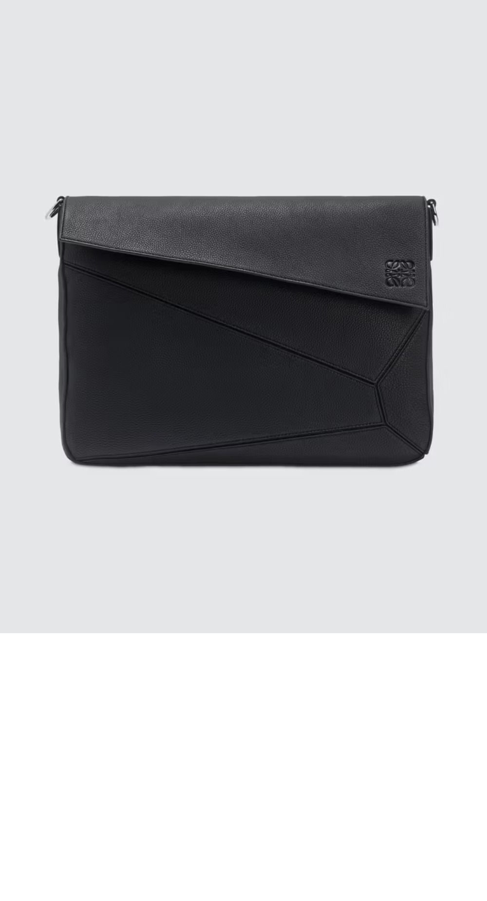 로에베 퍼즐 밀리터리 메신저 백 - 소프트 그레인 카프스킨