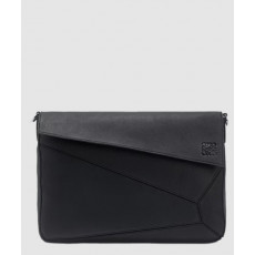 로에베 퍼즐 밀리터리 메신저 백 - 소프트 그레인 카프스킨