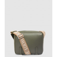 로에베 XS 밀리터리 메신저 백 - 유연한 스무스 카프스킨 & 자카드