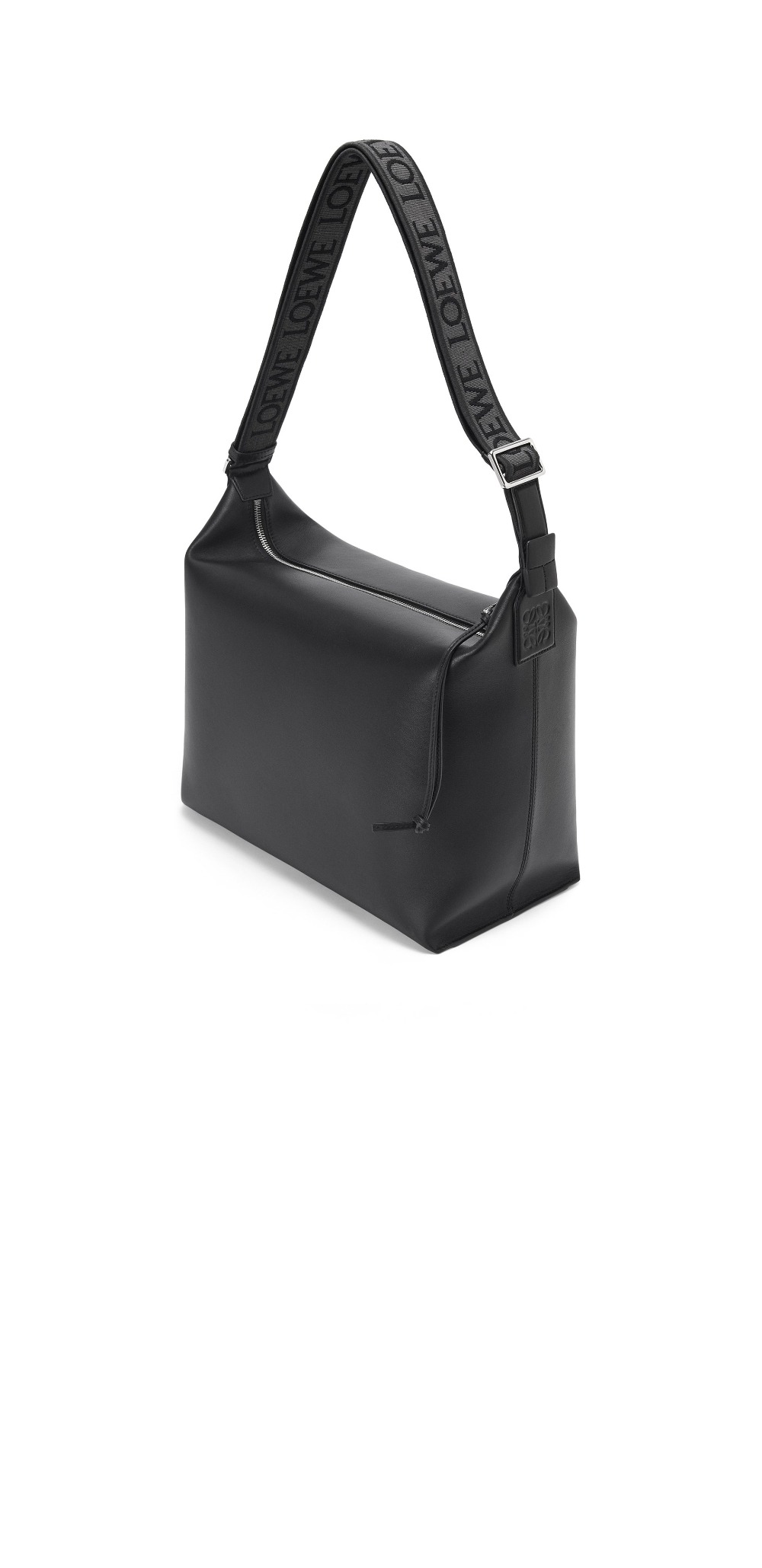 로에베 큐비 크로스 백 - 유연한 스무스 카프스킨 & 자카드