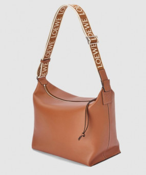 로에베 큐비 크로스 백 - 유연한 스무스 카프스킨 & 자카드