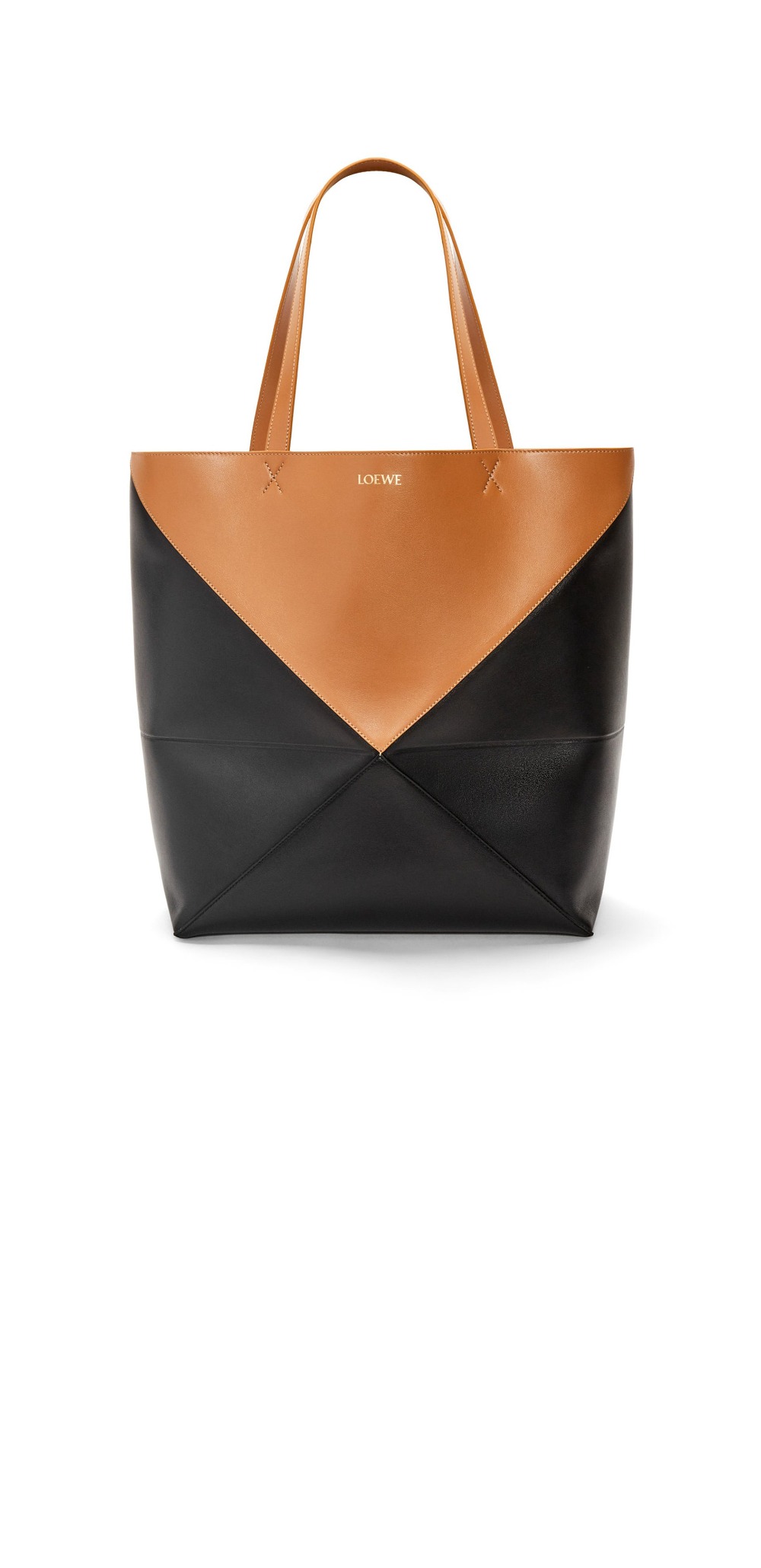 로에베 라지 퍼즐 폴드 토트 - 샤이니 카프스킨