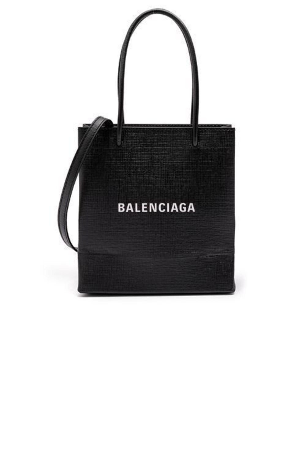 발렌시아가 레더 토트백 597858