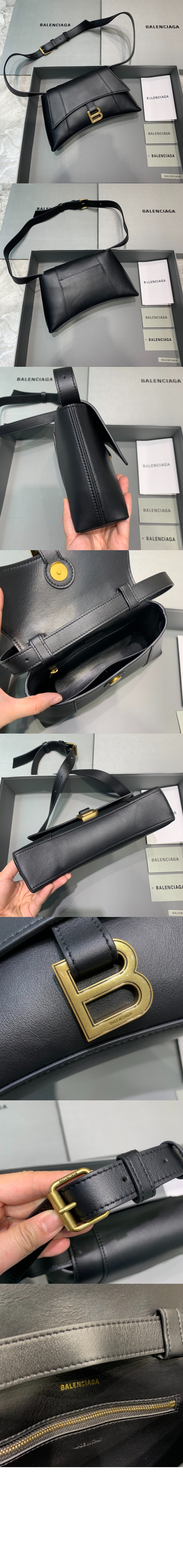 발렌시아가 다운타운 XS 숄더백 671355