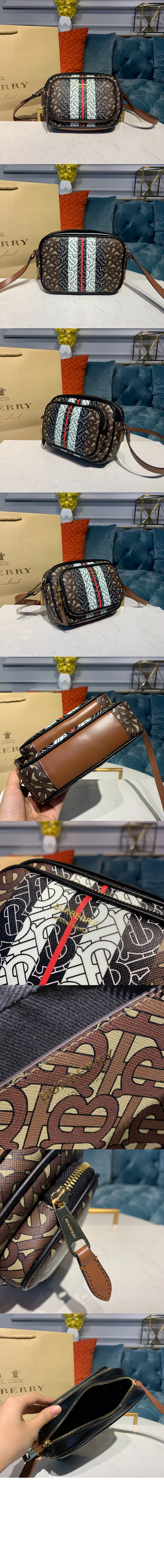 버버리 레터링 엠보 크로스백 80183621