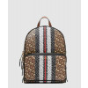 버버리 스트라이프 프린트 캔버스 백팩 80193461