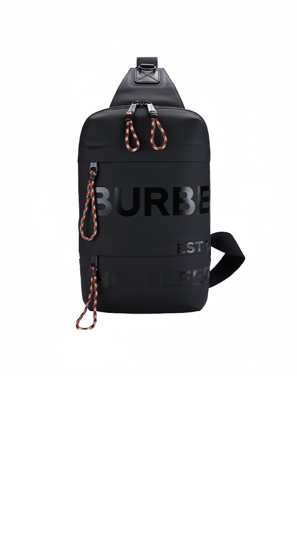 버버리 프린트 캔버스 백팩 80365541