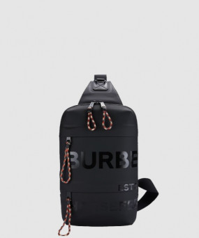 버버리 프린트 캔버스 백팩 80365541