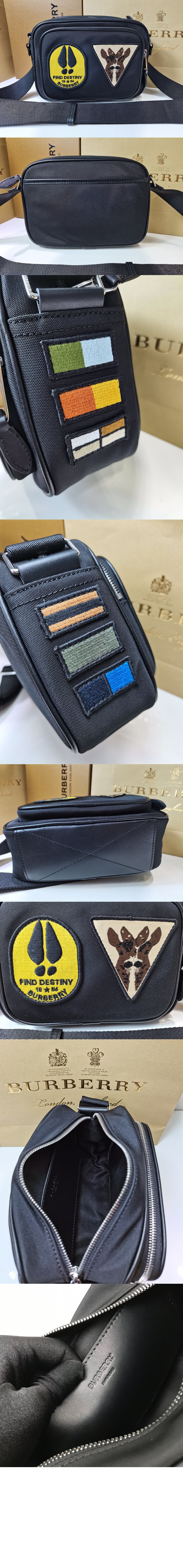 버버리 나일론 크로스백 8042088