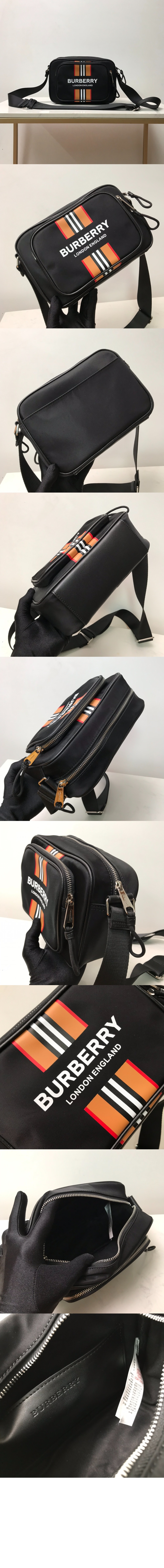 버버리 스트라이프 카메라 가방 80357671