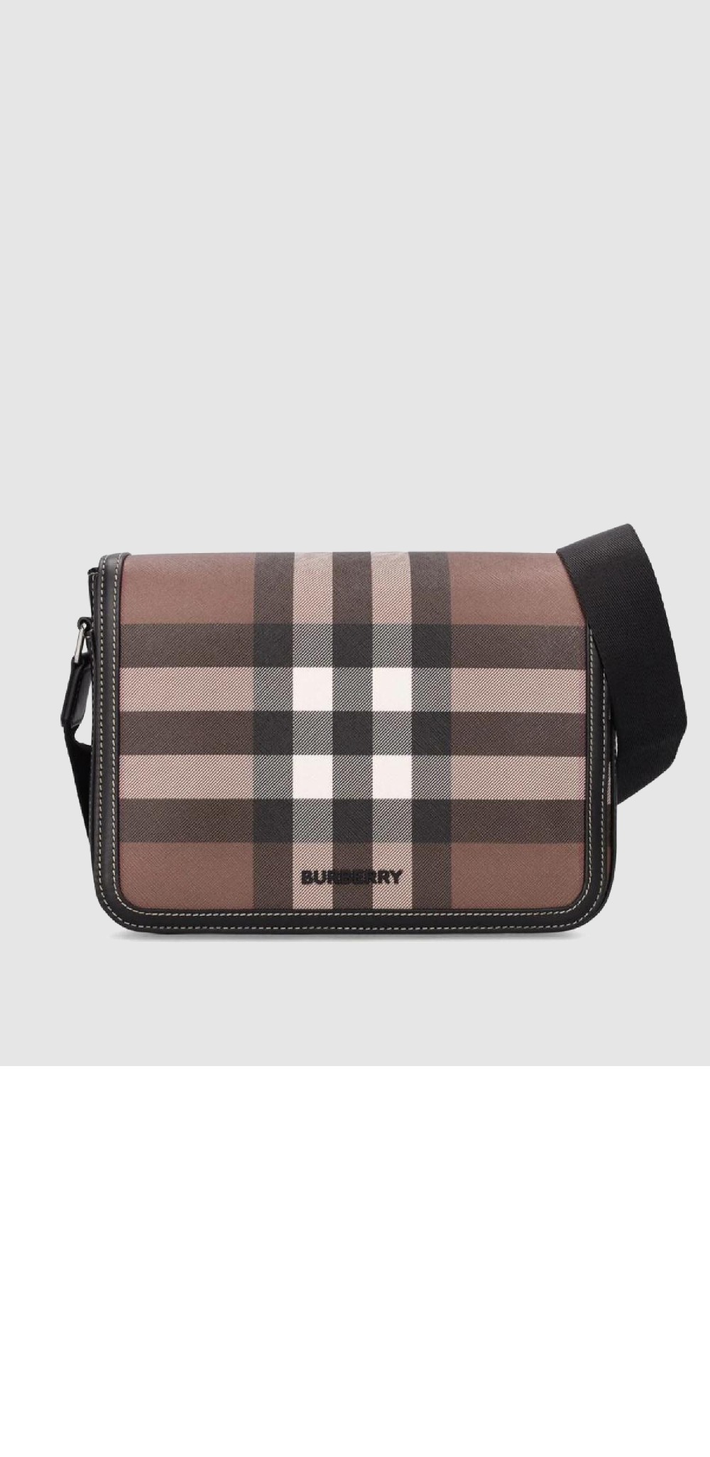 버버리 체크 메신저백 80697921