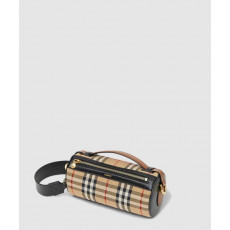 버버리 빈티지 체크 배럴백 80150751