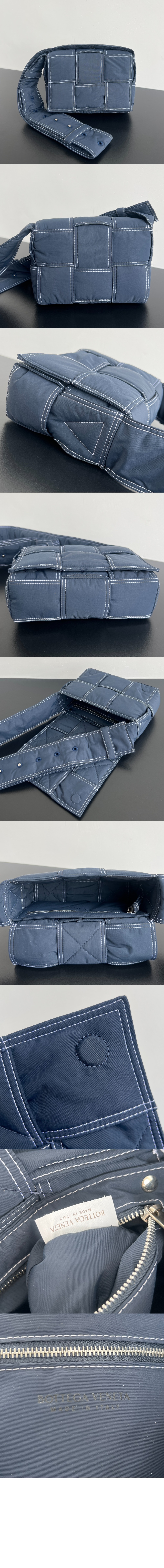 보테가베네타 스몰 패디드 테크 카세트 795675