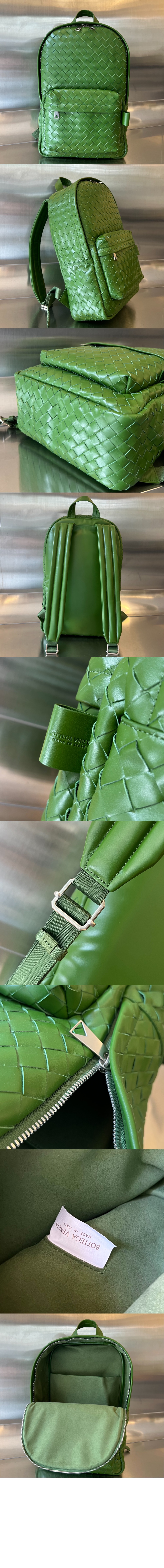 보테가베네타 미디엄 인트레치아토 백팩 730732