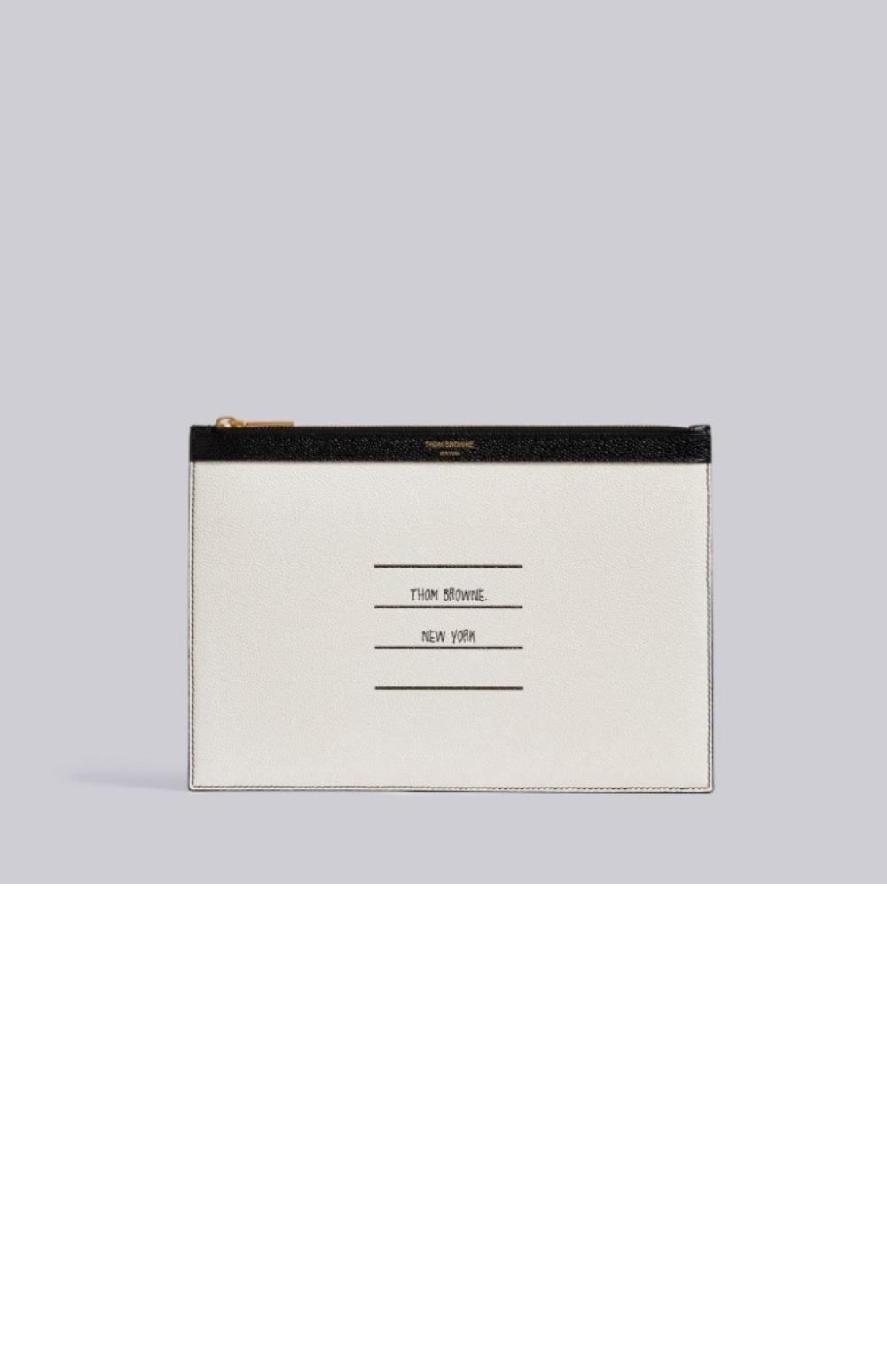 페이퍼 라벨 클러치 MAC075