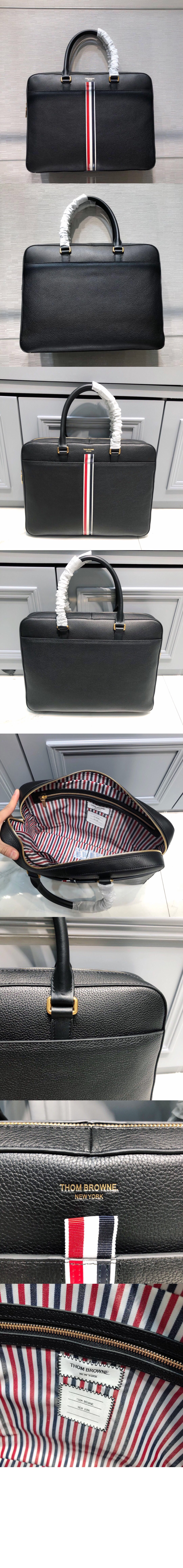 톰브라운 비즈니스 페블 토트백 MAG064