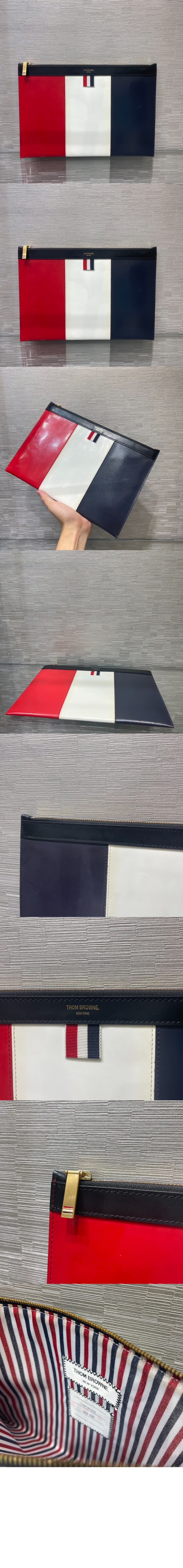 톰브라운 삼색클러치 MAC025A