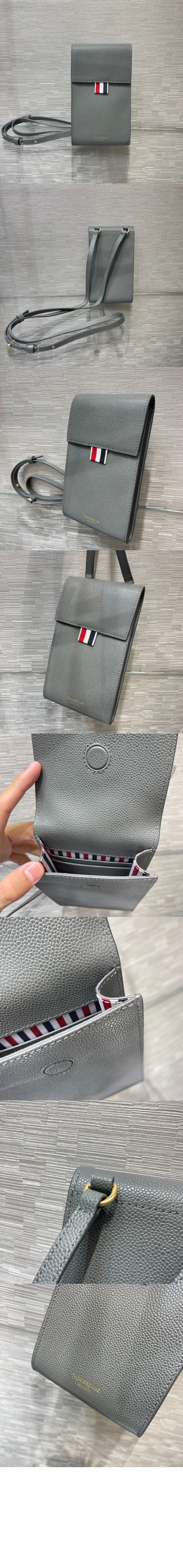 톰브라운 조약돌 핸드폰 파우치 MAC113