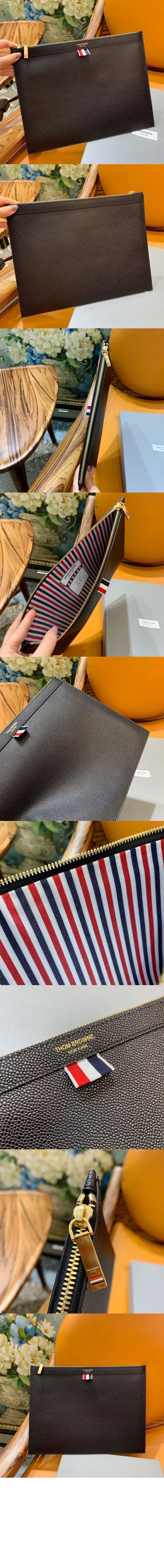 톰브라운 미디엄 태블릿 파우치 MAC021