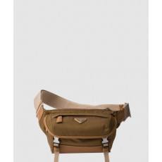 프라다 리나일론 및 사피아노 가죽 숄더백 2VH171