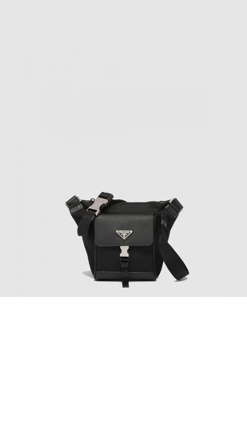 프라다 리나일론 사피아노 숄더백 2VH160