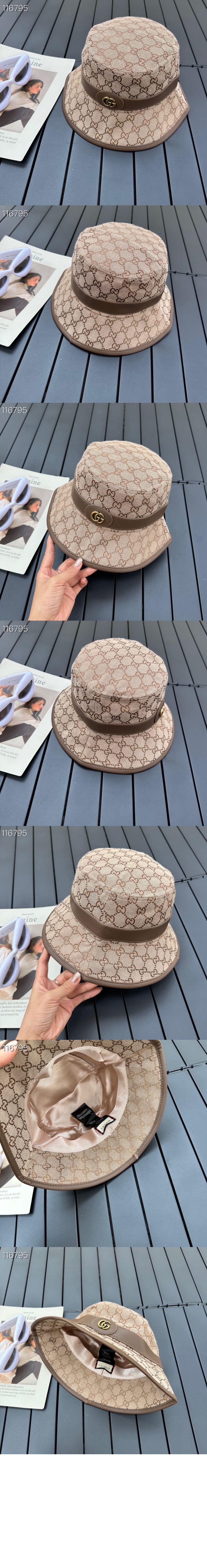 구찌 캔버스 버킷햇 576587