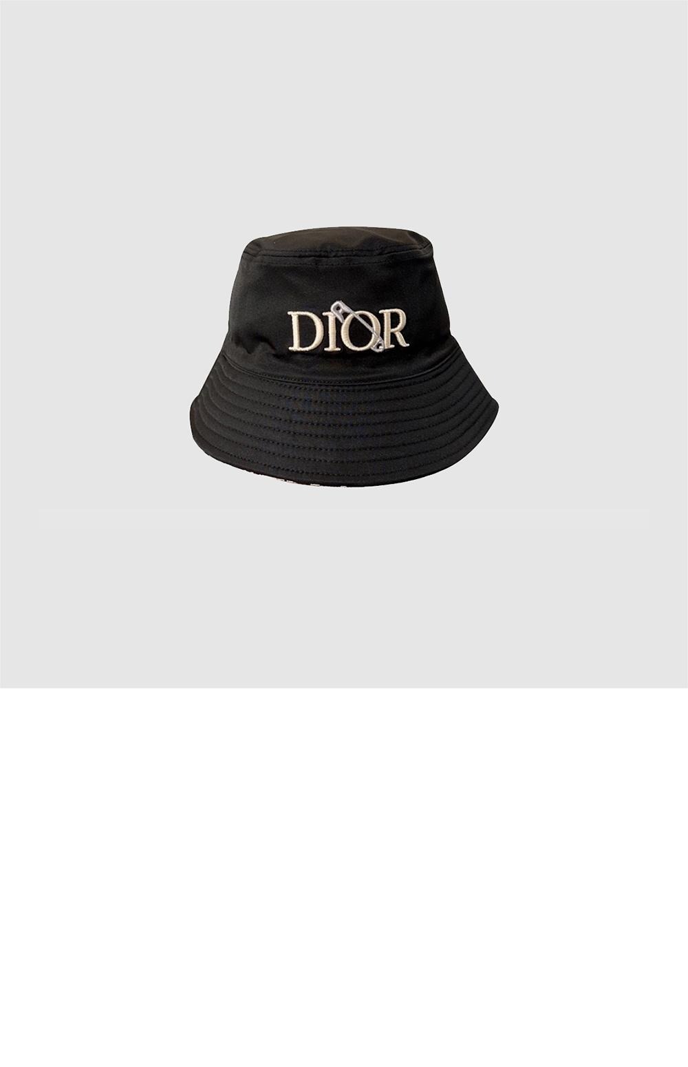 디올 양면 디올 로고 버킷햇 68UL1