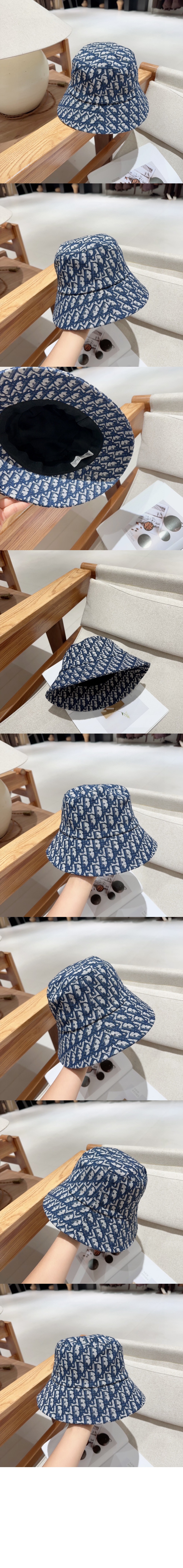 디올 좁은 챙 버킷모자 35PDP