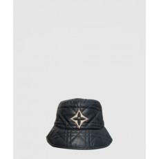 루이비통 가죽 체크 버킷햇 M43017