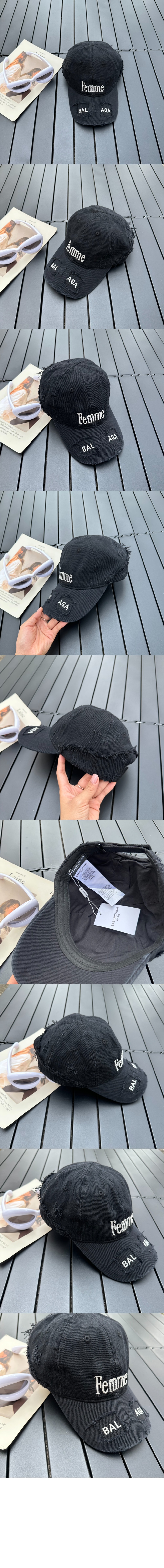 발렌시아가 베이스볼 캡 725337