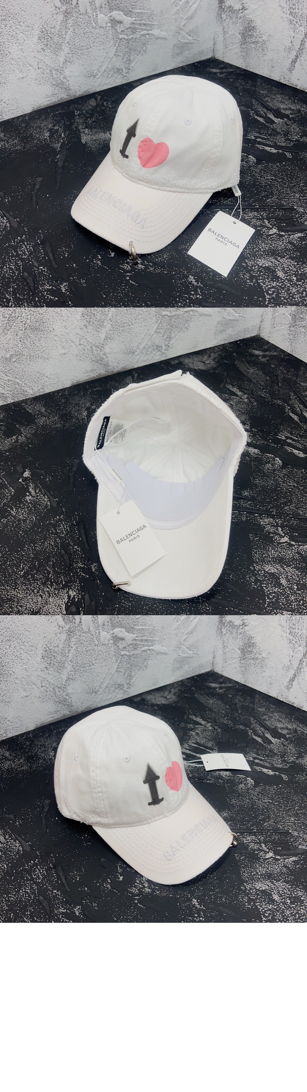 발렌시아가 베이스볼 캡 846214