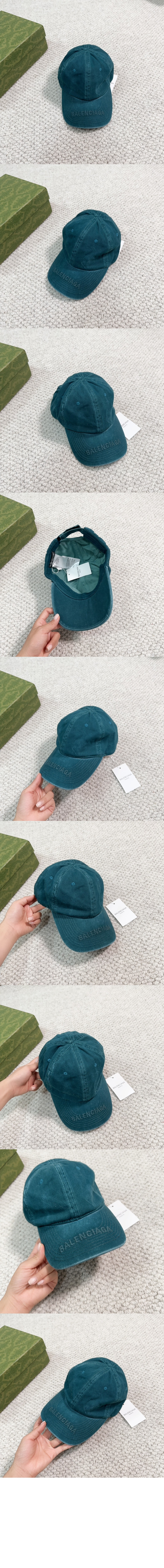 발렌시아가 로고 베이스볼 캡 673318