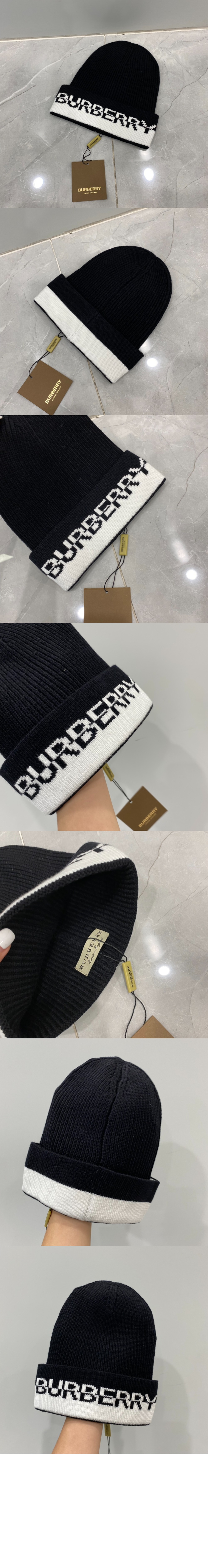 버버리 니트 비니 8057621