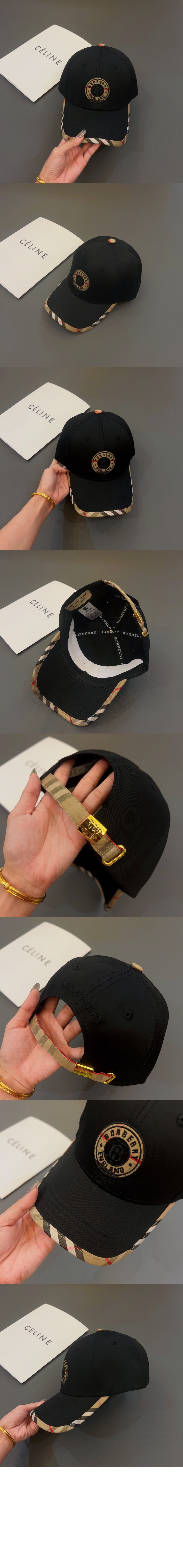 버버리 베이스볼 캡 8065471