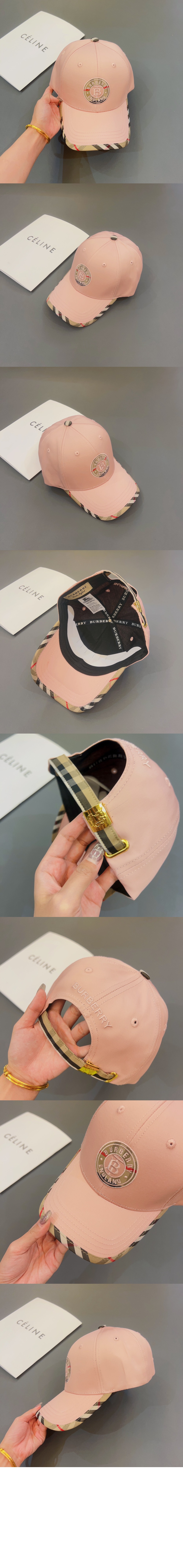 버버리 베이스볼 캡 8065471