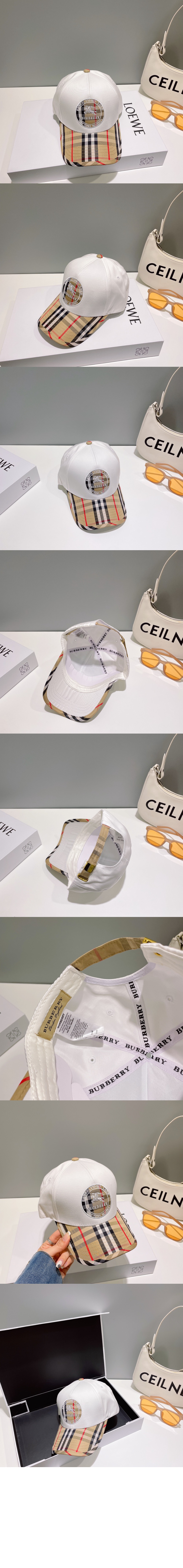 버버리 베이스볼 캡 8063447