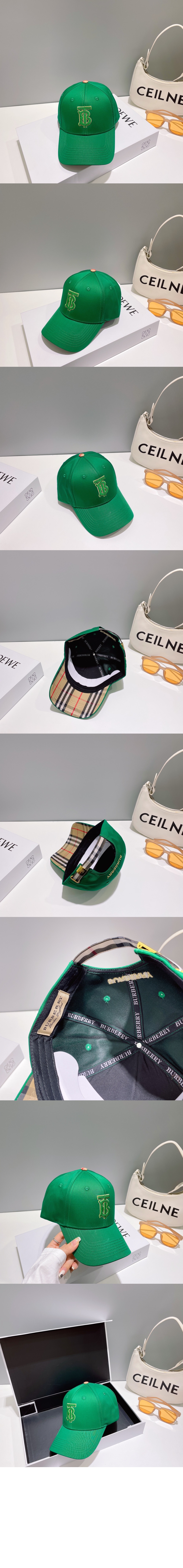 버버리 베이스볼 캡 8015342