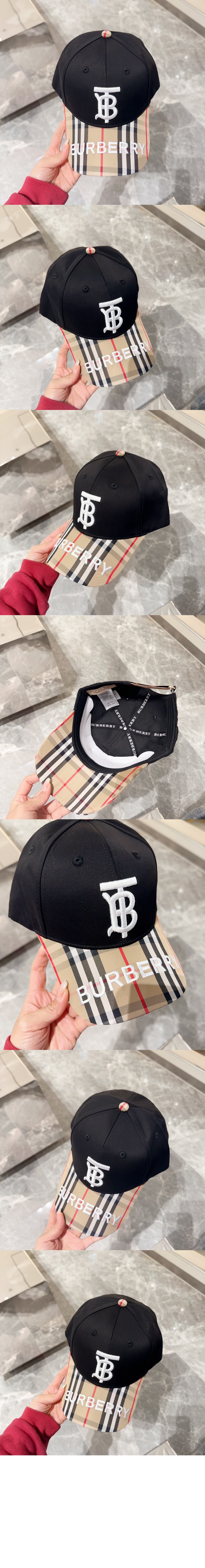 버버리 베이스볼 캡 8015833