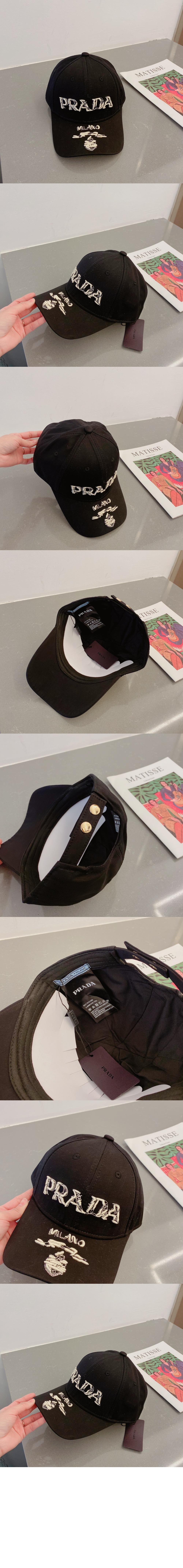 프라다 베이스볼 캡 1HC641