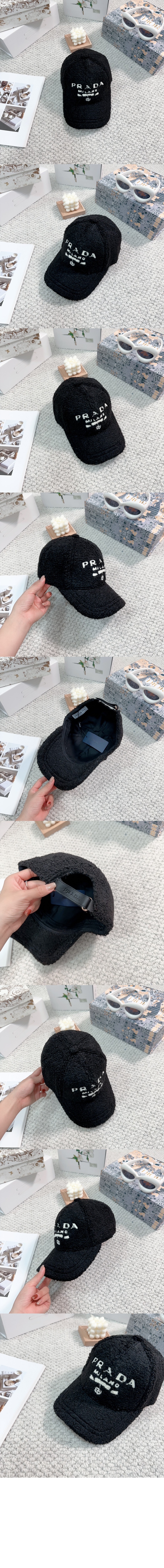 프라다 베이스볼 캡 1HC568