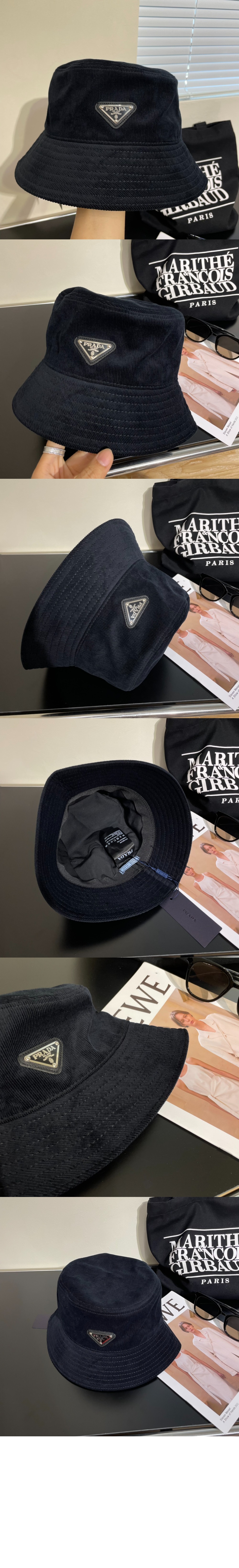 프라다 벙거지 1HC137